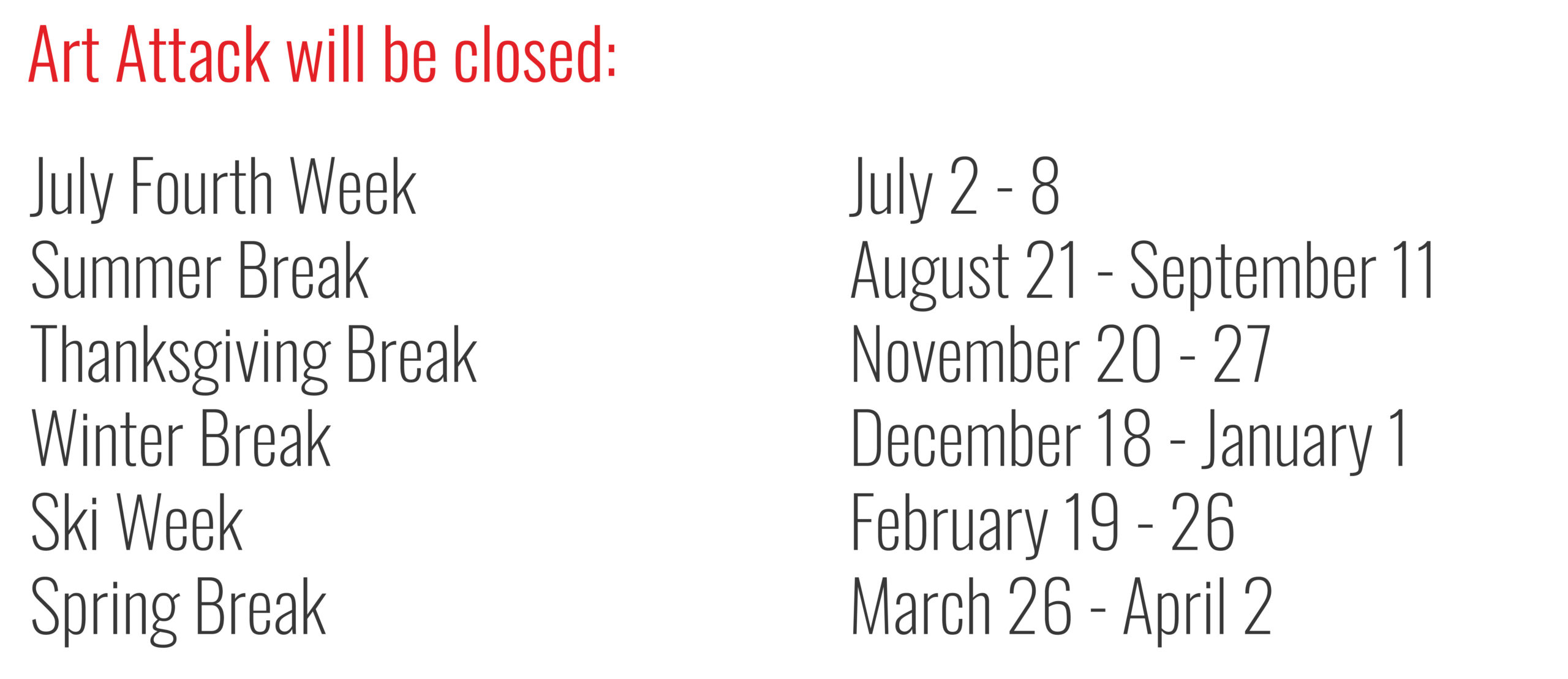 Schedule of classes-02