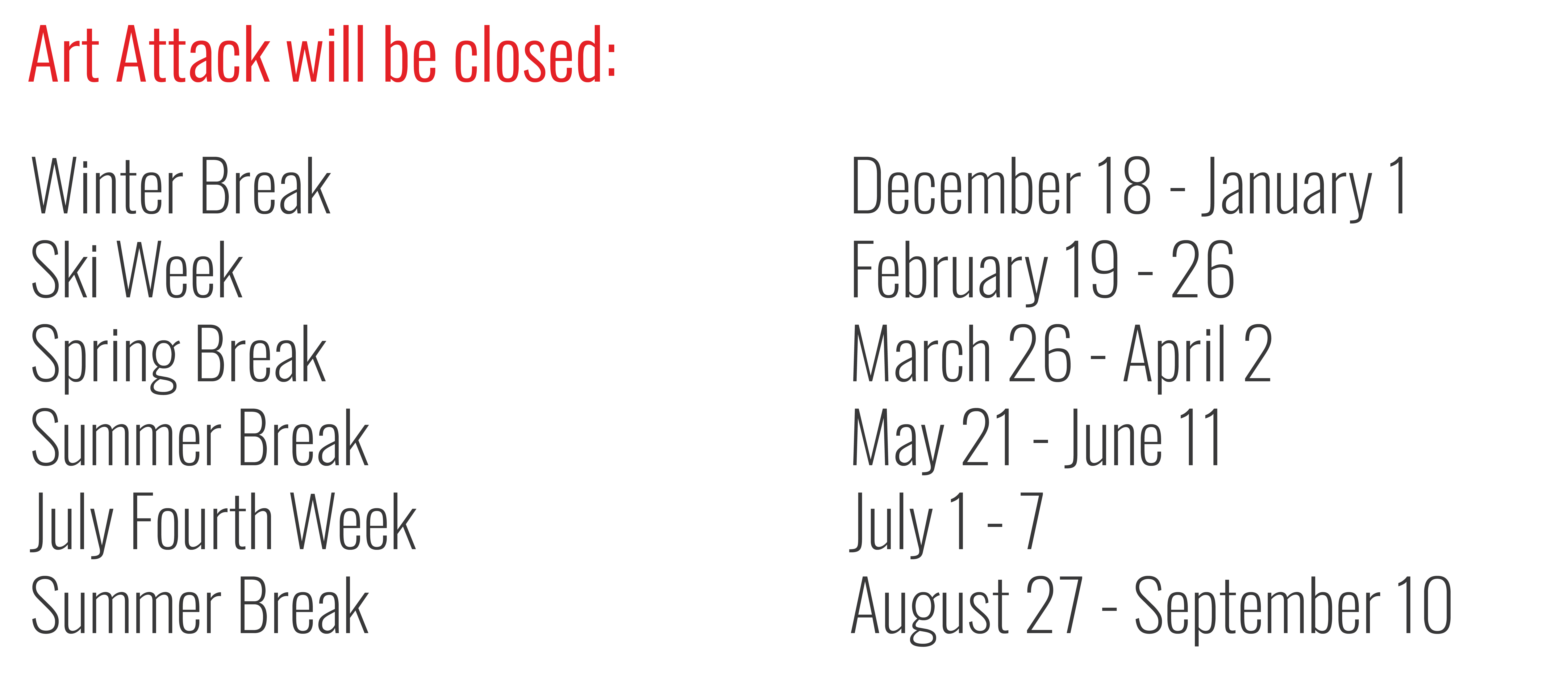 Schedule of classes-02